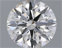 Natural Diamond 0.40 Carats, Round with Excellent Cut, I Color, SI1 Clarity and Certified by IGI