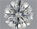 Natural Diamond 0.51 Carats, Round with Excellent Cut, K Color, VS2 Clarity and Certified by IGI