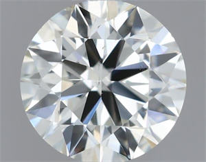 Picture of Natural Diamond 0.50 Carats, Round with Excellent Cut, H Color, VS2 Clarity and Certified by IGI