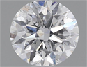 Natural Diamond 0.50 Carats, Round with Very Good Cut, D Color, SI2 Clarity and Certified by IGI