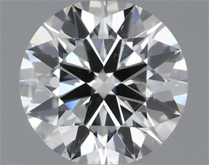 Picture of Natural Diamond 0.50 Carats, Round with Excellent Cut, H Color, VS2 Clarity and Certified by IGI