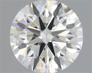 Picture of Natural Diamond 0.50 Carats, Round with Excellent Cut, I Color, VS2 Clarity and Certified by IGI