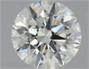 Natural Diamond 0.50 Carats, Round with Excellent Cut, H Color, VS2 Clarity and Certified by IGI