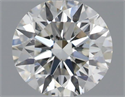 Natural Diamond 0.50 Carats, Round with Excellent Cut, H Color, VS2 Clarity and Certified by IGI