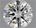 Natural Diamond 0.41 Carats, Round with Excellent Cut, J Color, SI1 Clarity and Certified by GIA