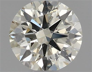 Picture of Natural Diamond 0.41 Carats, Round with Excellent Cut, K Color, SI1 Clarity and Certified by IGI