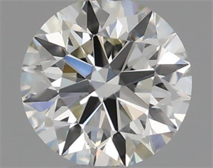 Picture of Natural Diamond 0.45 Carats, Round with Excellent Cut, H Color, VS1 Clarity and Certified by IGI