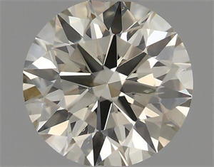 Picture of Natural Diamond 0.40 Carats, Round with Excellent Cut, J Color, SI1 Clarity and Certified by IGI