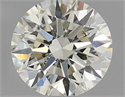 Natural Diamond 0.40 Carats, Round with Excellent Cut, K Color, SI1 Clarity and Certified by IGI