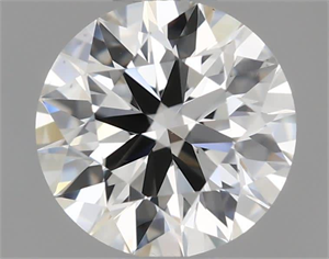 Picture of Natural Diamond 0.50 Carats, Round with Excellent Cut, H Color, VS1 Clarity and Certified by IGI