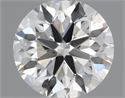 Natural Diamond 0.50 Carats, Round with Excellent Cut, I Color, SI1 Clarity and Certified by IGI