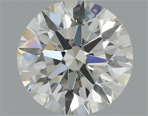 Picture of Natural Diamond 0.50 Carats, Round with Excellent Cut, H Color, VS2 Clarity and Certified by IGI