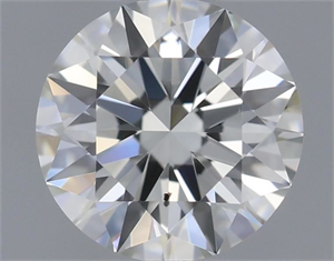 Picture of Natural Diamond 0.50 Carats, Round with Excellent Cut, H Color, VS2 Clarity and Certified by IGI