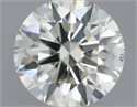 Natural Diamond 0.51 Carats, Round with Excellent Cut, J Color, VS2 Clarity and Certified by IGI