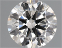 Natural Diamond 0.51 Carats, Round with Excellent Cut, H Color, VS2 Clarity and Certified by IGI