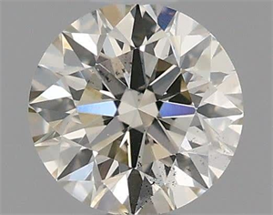 Picture of Natural Diamond 0.40 Carats, Round with Excellent Cut, K Color, SI1 Clarity and Certified by IGI