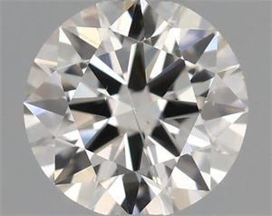 Picture of Natural Diamond 0.40 Carats, Round with Excellent Cut, G Color, SI2 Clarity and Certified by IGI