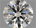 Natural Diamond 0.40 Carats, Round with Excellent Cut, H Color, VS2 Clarity and Certified by IGI