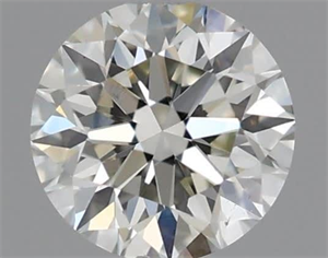 Picture of Natural Diamond 0.40 Carats, Round with Excellent Cut, H Color, VS2 Clarity and Certified by IGI