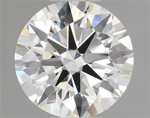 Picture of Natural Diamond 0.40 Carats, Round with Excellent Cut, H Color, VS1 Clarity and Certified by IGI