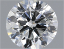 Natural Diamond 0.40 Carats, Round with Very Good Cut, H Color, SI2 Clarity and Certified by IGI