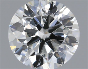 Picture of Natural Diamond 0.40 Carats, Round with Very Good Cut, H Color, SI2 Clarity and Certified by IGI