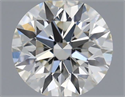 Natural Diamond 0.41 Carats, Round with Excellent Cut, H Color, VS2 Clarity and Certified by IGI