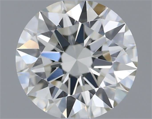 Picture of Natural Diamond 0.40 Carats, Round with Excellent Cut, H Color, VS1 Clarity and Certified by IGI