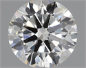 Natural Diamond 0.40 Carats, Round with Excellent Cut, H Color, VS1 Clarity and Certified by IGI