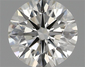 Picture of Natural Diamond 0.40 Carats, Round with Excellent Cut, H Color, VS2 Clarity and Certified by IGI