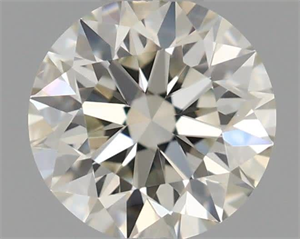 Picture of Natural Diamond 0.41 Carats, Round with Excellent Cut, H Color, VS1 Clarity and Certified by IGI