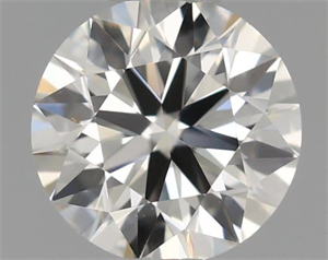 Picture of Natural Diamond 0.40 Carats, Round with Excellent Cut, H Color, VS1 Clarity and Certified by IGI