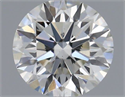 Natural Diamond 0.41 Carats, Round with Excellent Cut, H Color, VS2 Clarity and Certified by IGI