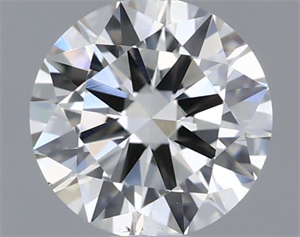 Picture of Natural Diamond 0.40 Carats, Round with Excellent Cut, H Color, VS1 Clarity and Certified by IGI