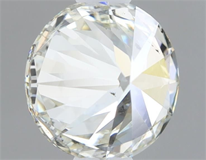 Picture of Natural Diamond 0.50 Carats, Round with Good Cut, I Color, SI1 Clarity and Certified by IGI