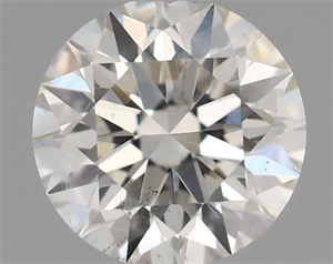 Picture of Natural Diamond 0.41 Carats, Round with Excellent Cut, G Color, SI1 Clarity and Certified by IGI