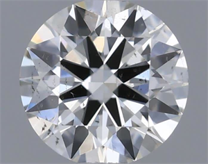 Picture of Natural Diamond 0.40 Carats, Round with Excellent Cut, G Color, SI1 Clarity and Certified by IGI