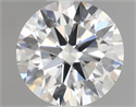 Natural Diamond 0.40 Carats, Round with Excellent Cut, H Color, VS1 Clarity and Certified by IGI