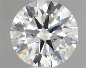 Picture of Natural Diamond 0.40 Carats, Round with Excellent Cut, H Color, VS1 Clarity and Certified by IGI