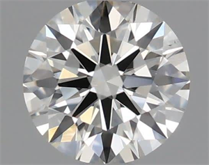 Picture of Natural Diamond 0.40 Carats, Round with Excellent Cut, H Color, VS1 Clarity and Certified by IGI