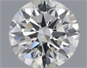 Natural Diamond 0.40 Carats, Round with Excellent Cut, H Color, VS2 Clarity and Certified by IGI