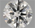 Natural Diamond 0.40 Carats, Round with Excellent Cut, H Color, VS2 Clarity and Certified by IGI