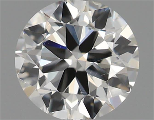 Picture of Natural Diamond 0.40 Carats, Round with Excellent Cut, H Color, VS2 Clarity and Certified by IGI