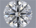 Natural Diamond 0.40 Carats, Round with Excellent Cut, G Color, SI1 Clarity and Certified by IGI