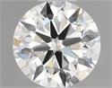 Natural Diamond 0.40 Carats, Round with Excellent Cut, H Color, VS1 Clarity and Certified by IGI