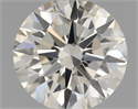 Natural Diamond 0.40 Carats, Round with Excellent Cut, H Color, VS2 Clarity and Certified by IGI