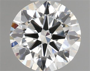 Picture of Natural Diamond 0.41 Carats, Round with Excellent Cut, H Color, VS1 Clarity and Certified by IGI