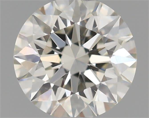 Picture of Natural Diamond 0.43 Carats, Round with Excellent Cut, H Color, VS2 Clarity and Certified by IGI