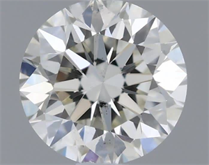 Picture of Natural Diamond 0.45 Carats, Round with Excellent Cut, H Color, VS2 Clarity and Certified by IGI