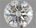 Natural Diamond 0.41 Carats, Round with Excellent Cut, H Color, VS1 Clarity and Certified by IGI